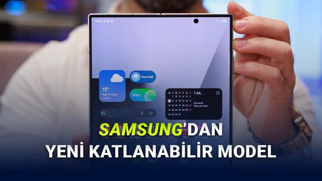 Samsung'dan Katlanabilir iPhone'a Yeni Rakip 'Galaxy Z Fold8 Wide' Geliyor