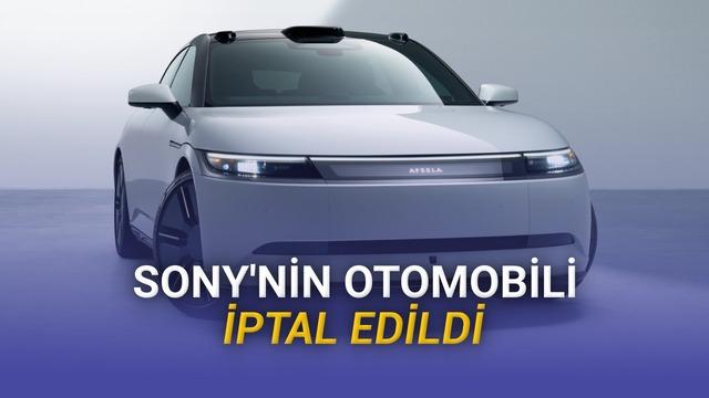 Sony ve Honda’nın Ortak Elektrikli Otomobili Afeela 1 İptal Edildi