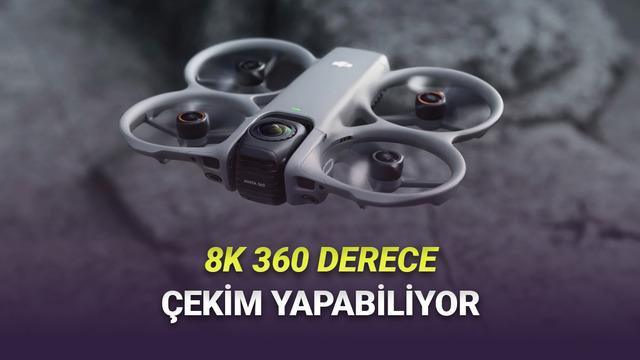 DJI Avata 360: 8K 60 FPS ile Sınırları Zorlayan Yeni Drone Tanıtıldı