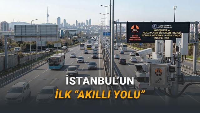Türkiye'nin İlk Akıllı Yolu Trafiğe Açıldı