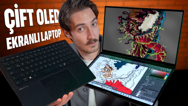 ASUS Zenbook Duo İnçeleniyor - Çift Ekrana Ulaşın