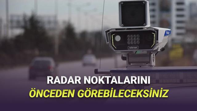 Nerede Kaç Adet Radar Olduğunu Artık Haritada Görebileceksiniz (Nasıl Kullanacağınızı Anlattık)