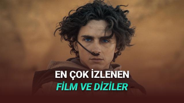 Türkiye'de Geçen Hafta En Çok İzlenen Filmler ve Diziler