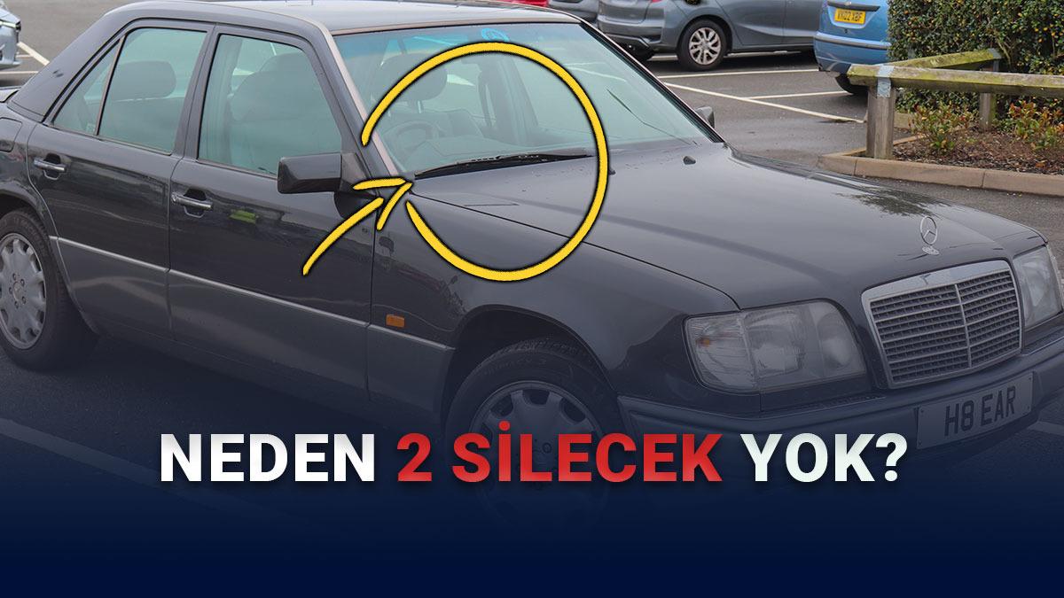 Mercedes W124’te Neden Sadece Tek Silecek Vardı? 'Ah O Eski Mercedesler' Dedirten Cevap...