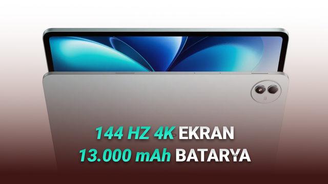 iPad Pro'yu Kıskandıracak Tablet vivo Pad 6 Pro Tanıtıldı: 144 Hz 4K Ekran, Snapdragon 8 Elite Gen 5 ve Dahası