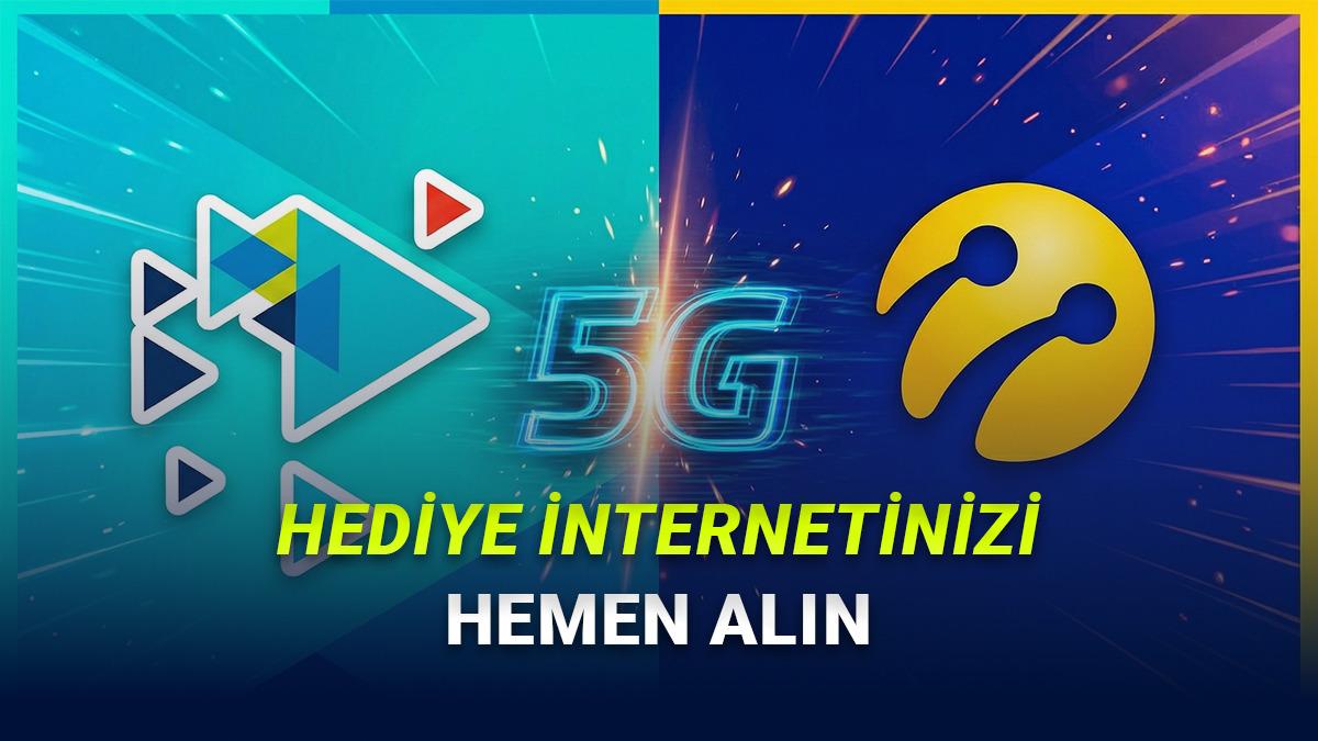 Türk Telekom ve Turkcell Kullanıcılarına 5G ile Hediye İnternet Dağıtılıyor (Nasıl Alabileceğinizi Anlattık)