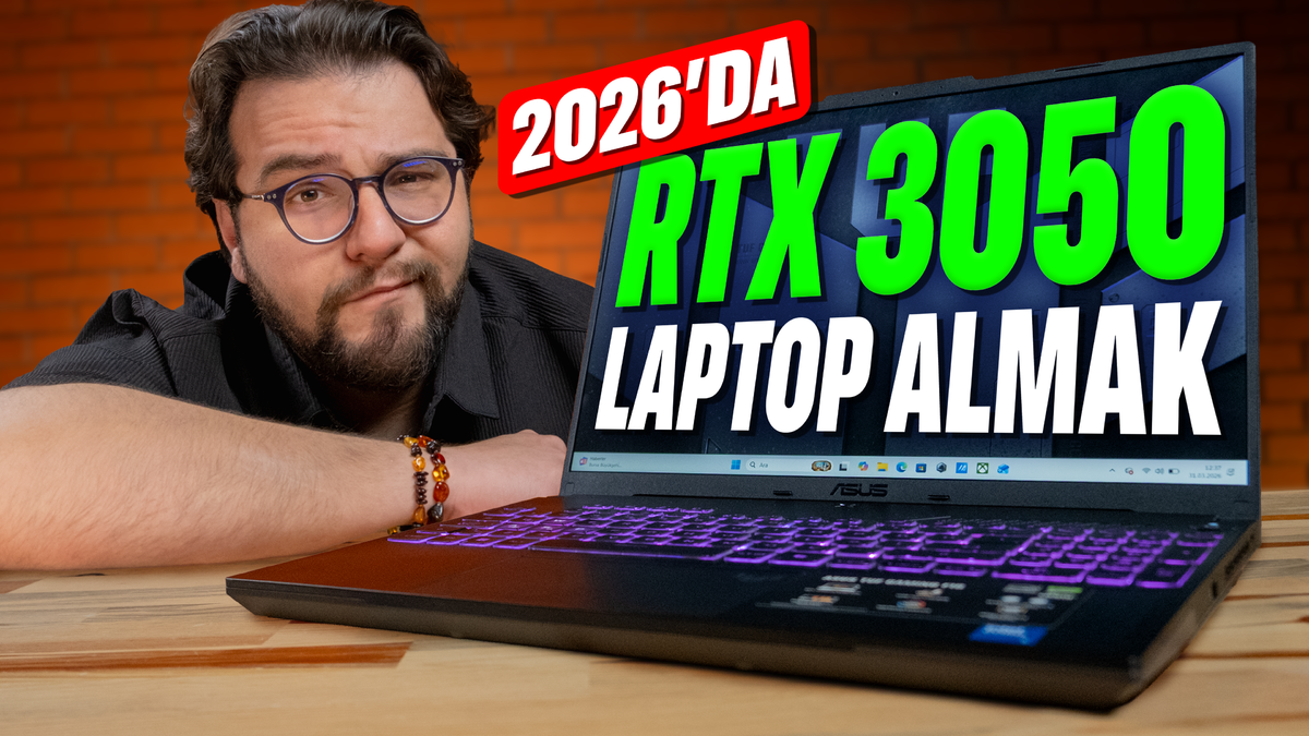 2026'da RTX 3050 LAPTOP ALINIR MI? Asus TUF Gaming F16 Testi