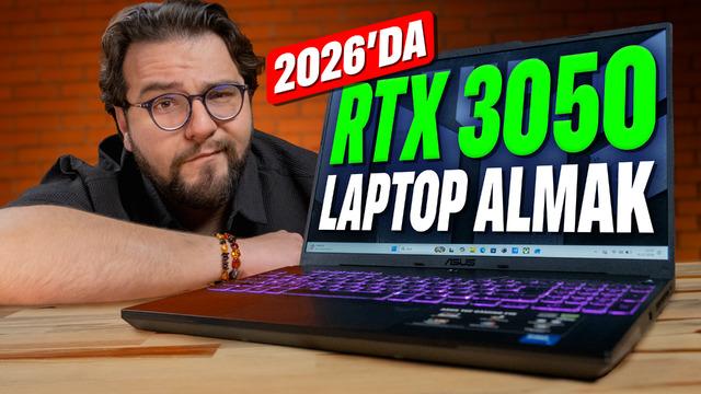 2026'da RTX 3050 LAPTOP ALINIR MI? Asus TUF Gaming F16 Testi