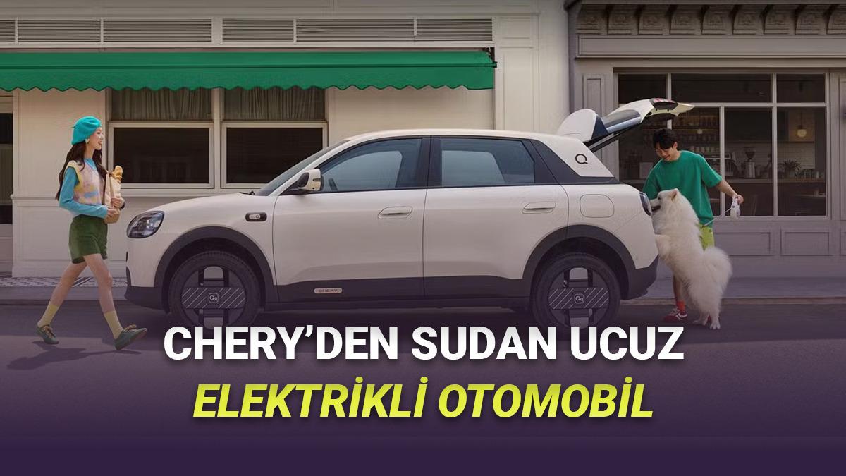 Egea'nın Üçte Biri Fiyatına Satılacak Aşırı Uygun Fiyatlı Elektrikli Otomobil Chery QQ3 EV Tanıtıldı