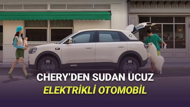 Egea'nın Üçte Biri Fiyatına Satılacak Aşırı Uygun Fiyatlı Elektrikli Otomobil Chery QQ3 EV Tanıtıldı