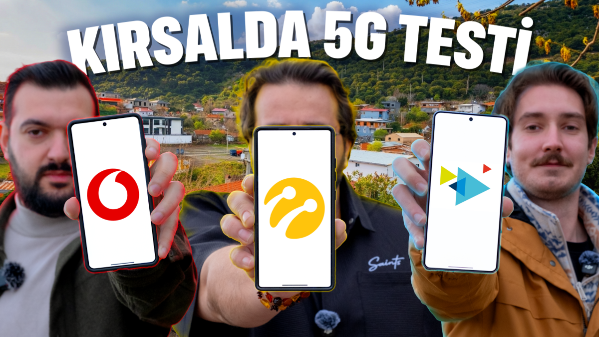Turkcell, Vodafone ve Turk Telekom'un 5G Performansını Şehirde Dağda Bayırda Test Ettik [Video]