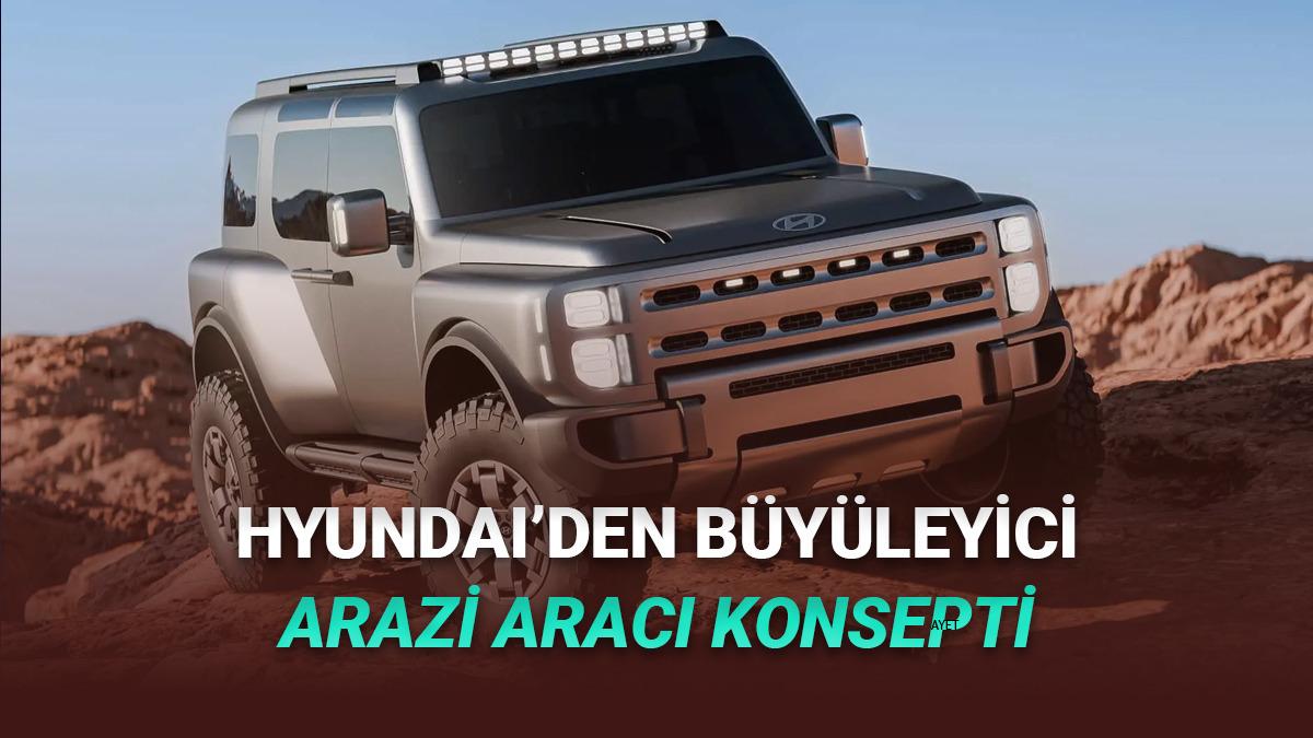 Tasarımıyla Hayran Bırakan Konsept Arazi Aracı Hyundai Boulder Duyuruldu