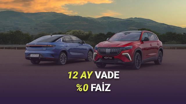 Togg, Nisan Ayı Kampanyalarını Açıkladı: 12 Ay Vade, %0 Faiz!