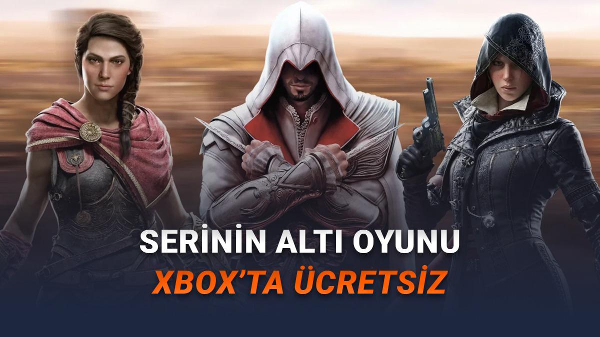 [3-6 Nisan] 6 Assassin's Creed Oyunu, Xbox'ta Bu Hafta Sonu Ücretsiz