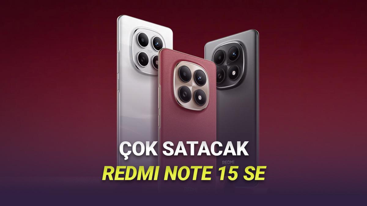 Uygun Fiyata İddialı Özellikler Sunmasıyla Peynir Ekmek Gibi Satacak Redmi Note 15 SE Tanıtıldı
