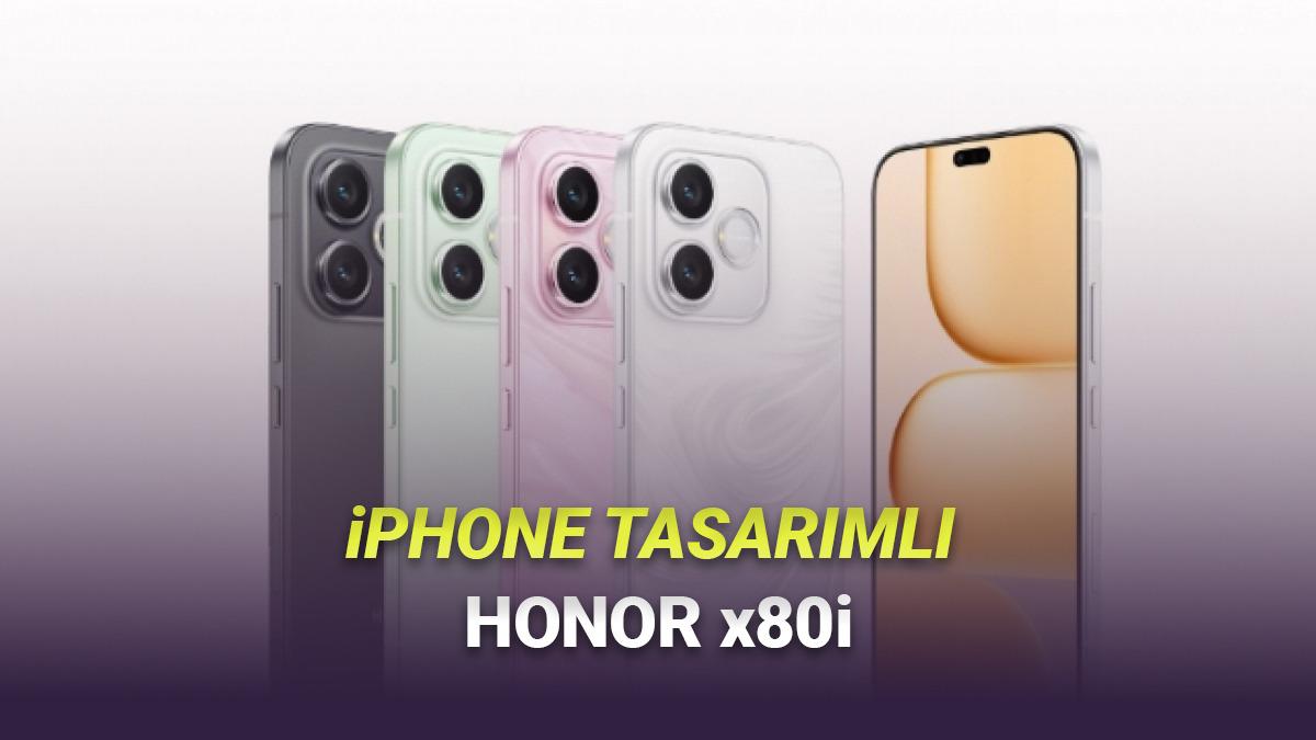 Görünce “Bu iPhone Olmuş” Diyeceğiniz Tasarıma Sahip HONOR X80i Tanıtıldı
