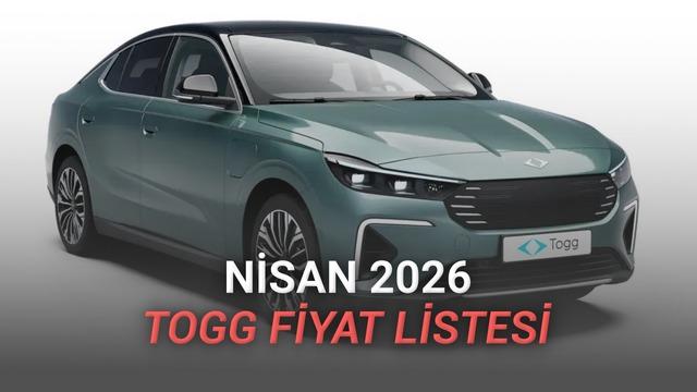 Togg Fiyat Listesi Nisan 2026’da Açıklandı