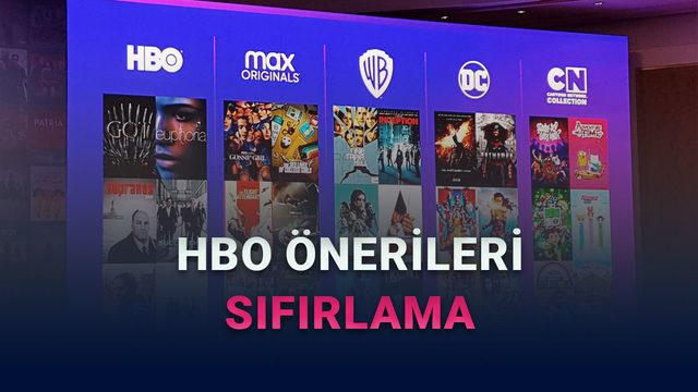 HBO Algoritma Sıfırlama Nasıl Yapılır?
