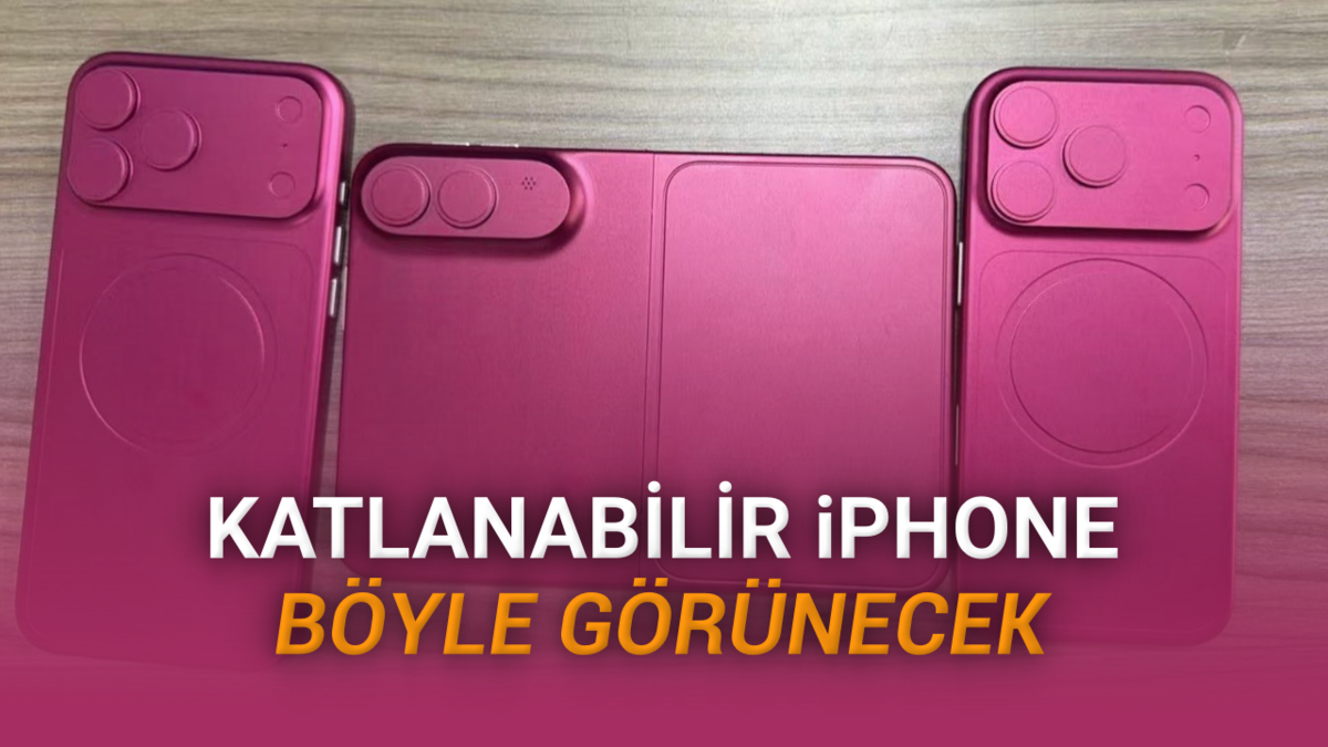Katlanabilir iPhone'un Maketi Ortaya Çıktı: İşte Böyle Görünecek