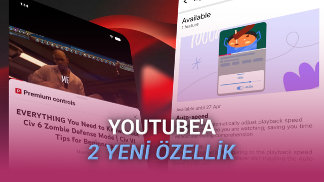 YouTube'a İki Müthiş Özellik Geliyor: Otomatik Hız ve Hareket Modu!