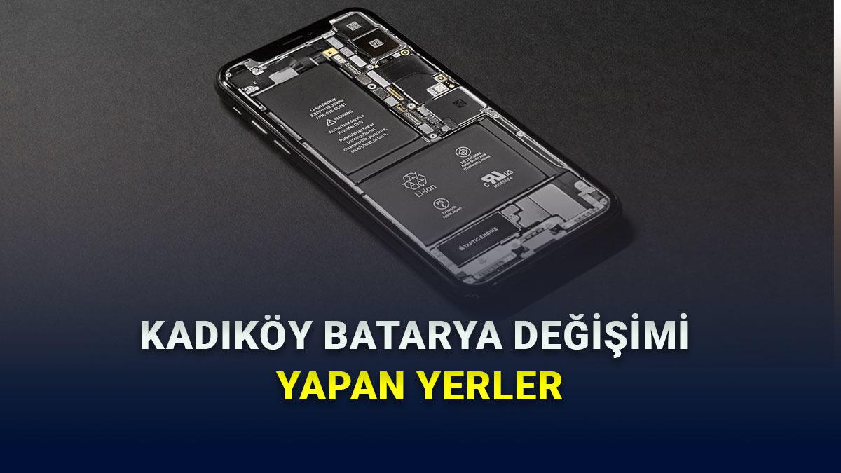 Kadıköy'de iPhone Batarya Değişimi Nerede Yapılır? En İyi Servisler (Fiyat Karşılaştırmalı)