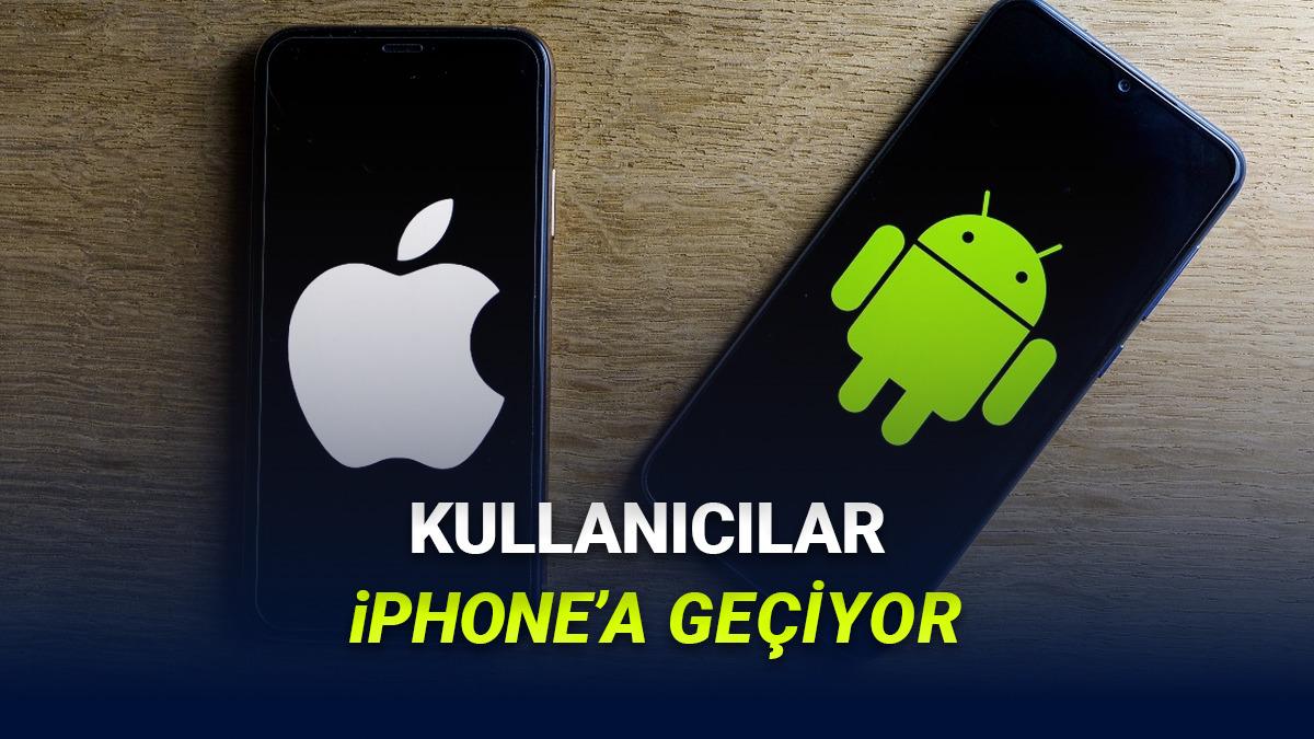 En Çok Kullanılan Akıllı Telefon İşletim Sistemleri Belli Oldu: Android'den iPhone'a Göç Var!