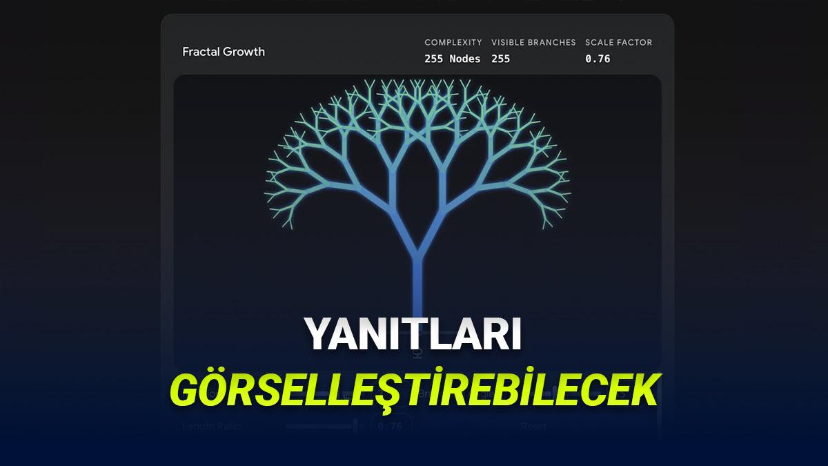 Google Gemini'a Karmaşık Konuları Kolayca Anlamanızı Sağlayacak Görselleştirme Özelilği Geldi!