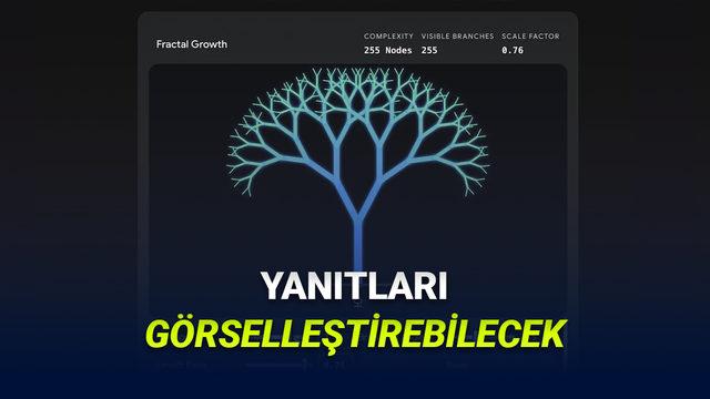 Google Gemini'a Karmaşık Konuları Kolayca Anlamanızı Sağlayacak Görselleştirme Özelilği Geldi!