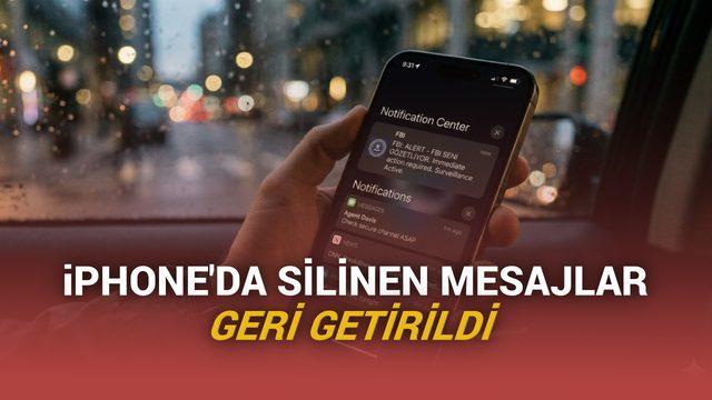 iPhone'larda Silinen Mesajların "Tamamen" Silinmediği Ortaya Çıktı
