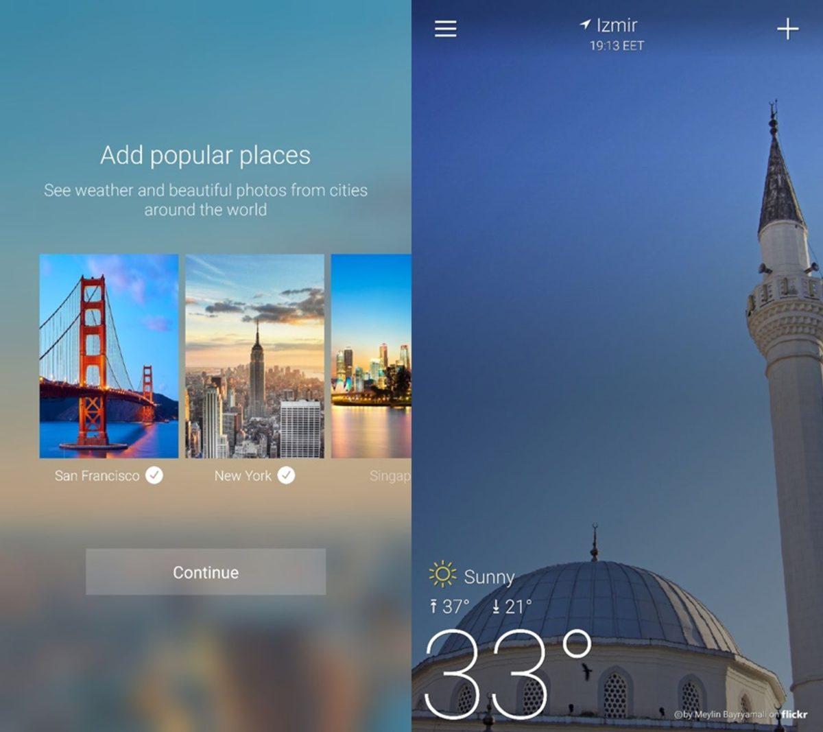Android için En İyi Ücretsiz 5 Hava Durumu Uygulaması