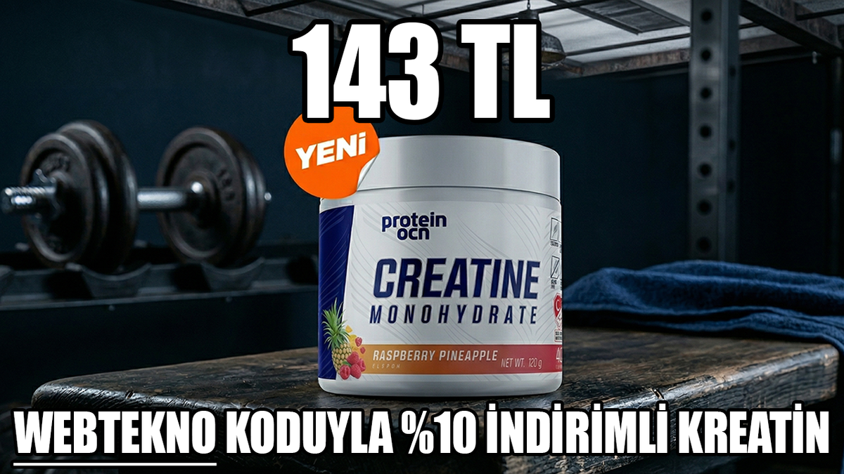 Protein Ocean'da tüm ürünlerde ''webtekno'' koduyla %10 indirim!
