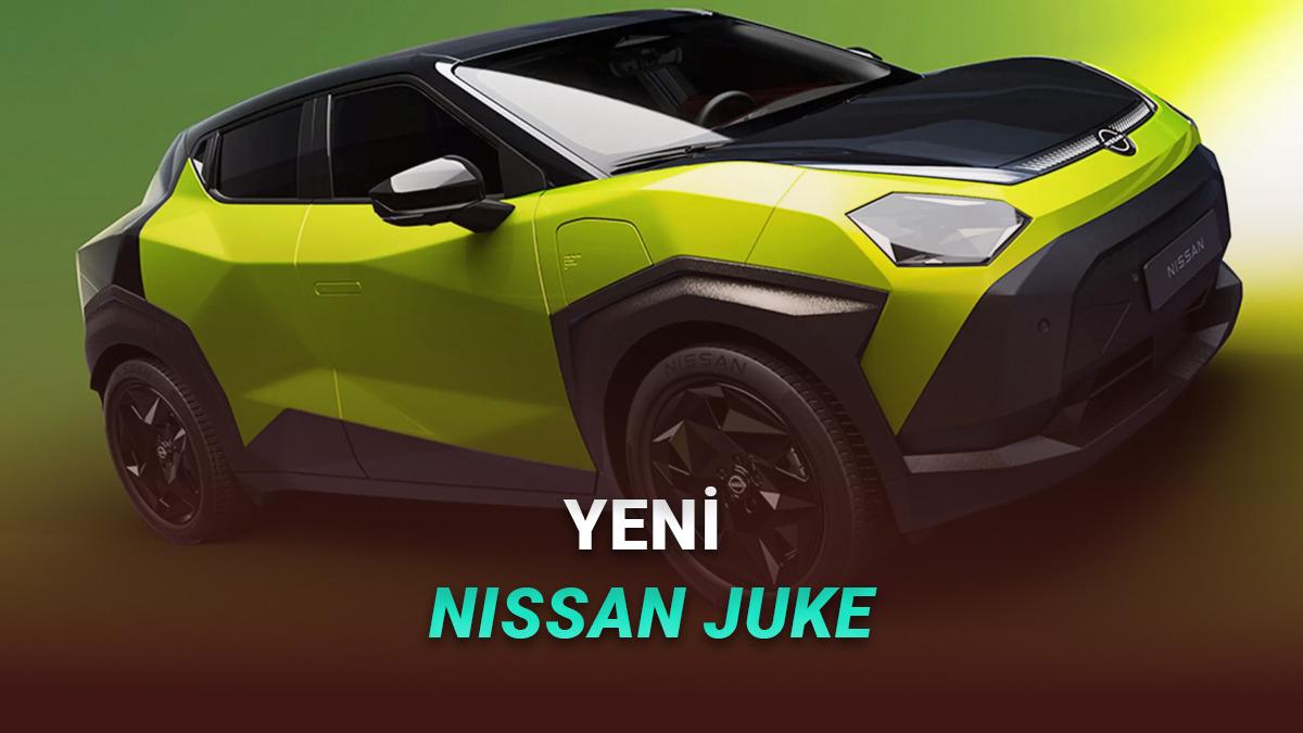 Konsept Otomobil Gibi Görünen Tamamen Elektrikli Yeni Nissan Juke Duyuruldu