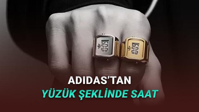 Adidas Yüzük Tasarılı Dijital Saat Tanıttı