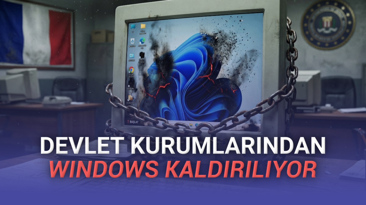 Fransa "Dijital Bağımsızlık" İçin Devlet Kurumlarındaki Tüm Bilgisayarlardan Windows'u Kaldırıyor