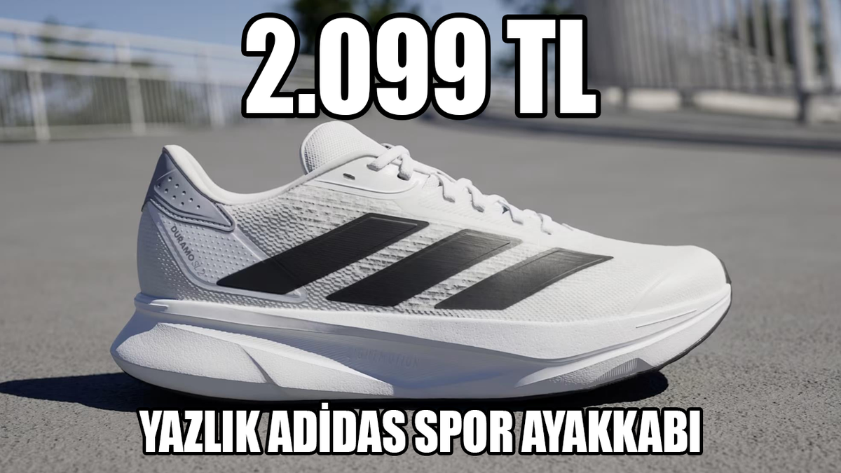 Adidas Duramo erkek spor ayakkabı Amazon'da indirimde!