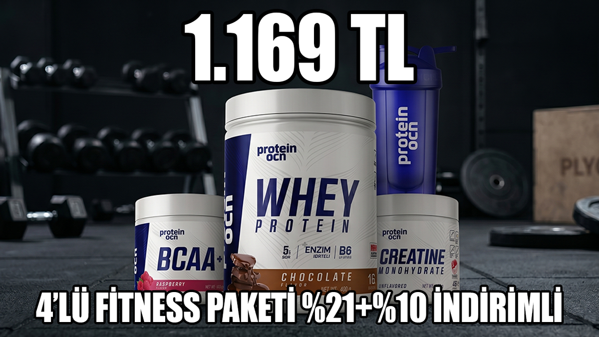 Protein Ocean Fitness Paketi, ''webtekno'' koduyla ekstra %10 indirimli!