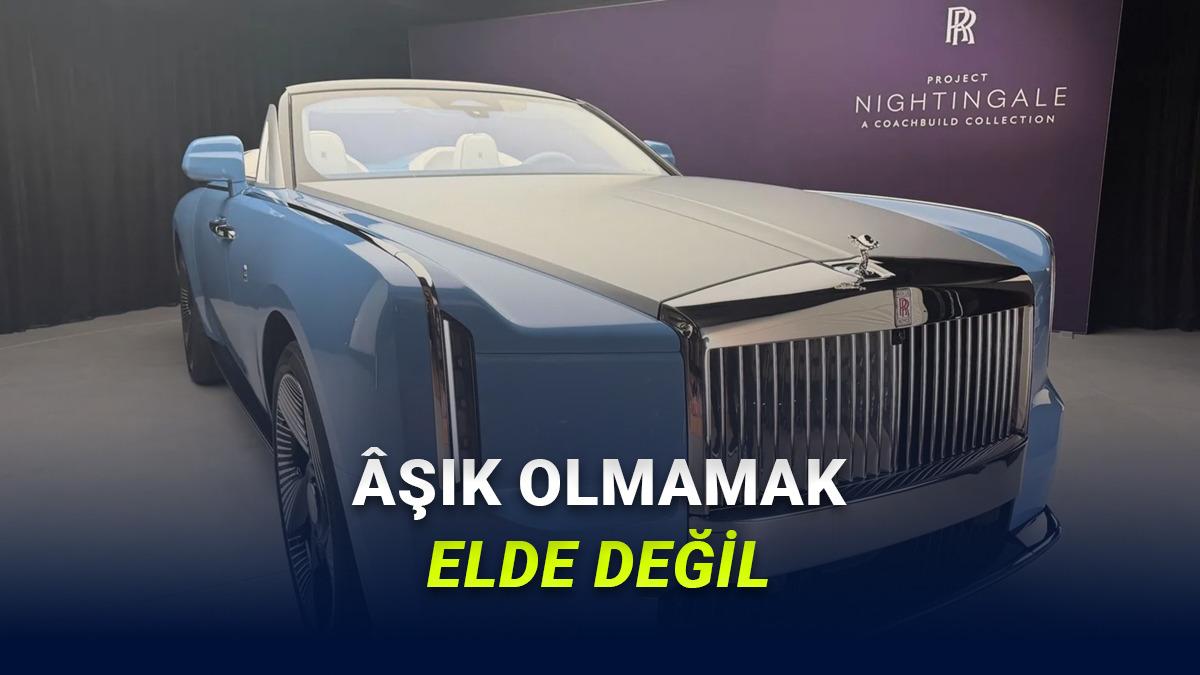 Rolls-Royce'tan Ekrana Ekmek Bandıracak Yeni Model: Sadece 100 Adet Üretilecek "Nightingale" ile Tanışın!