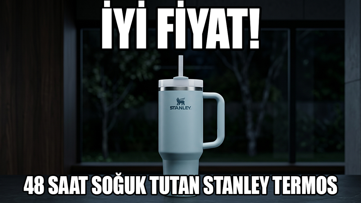 1.18 litre Stanley Quencher Pipetli Termos renk seçenekleriyle Amazon'da!