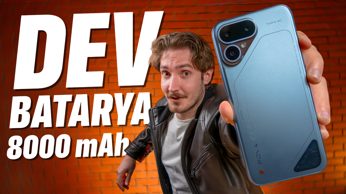 8.000 mAh Bataryalı Telefon: TECNO POVA Curve 2 5G İnceleme
