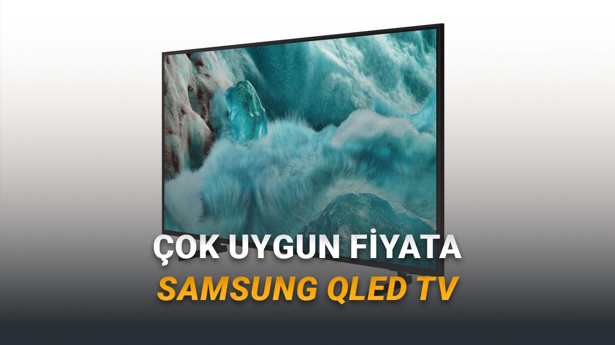 A101, Bu Hafta Normalden 7 Bin TL Daha Ucuza 50 İnç QLED 4K Samsung TV Satacak