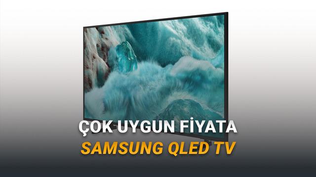 A101, Bu Hafta Normalden 7 Bin TL Daha Ucuza 50 İnç QLED 4K Samsung TV Satacak