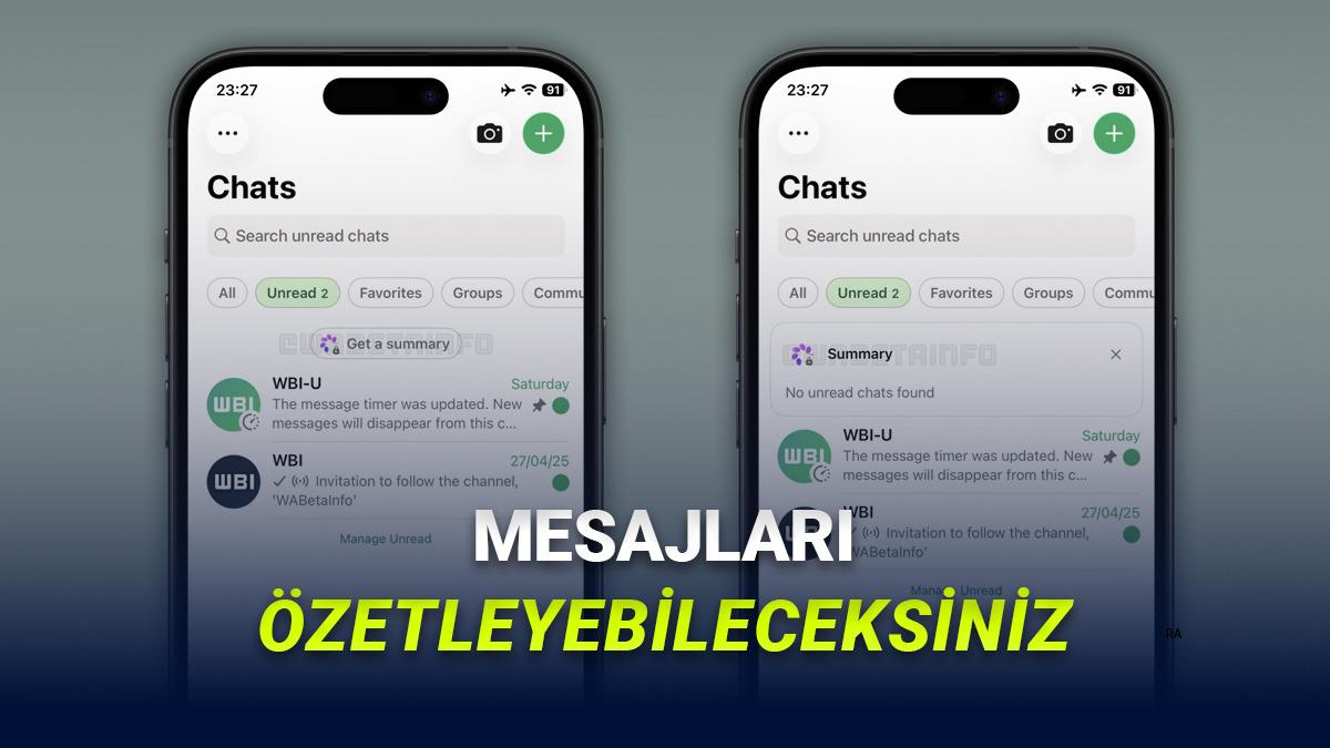 WhatsApp'a Çok Fazla Mesaj Alanları Mutlu Edecek Özellik Geliyor
