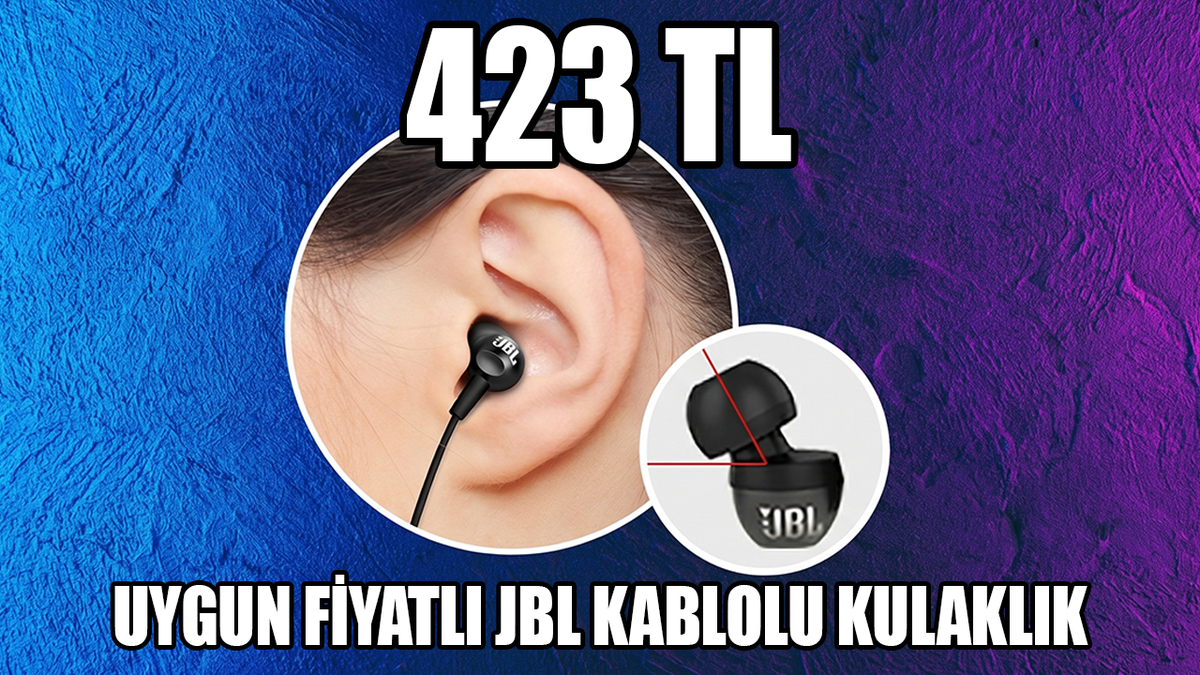 JBL C100SI Kulak İçi Kablolu Kulaklık uygun fiyata Amazon'da!