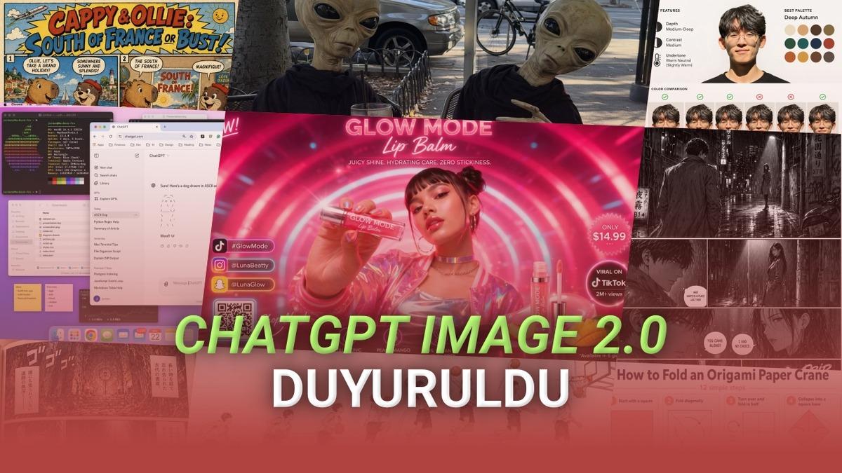 OpenAI, ChatGPT Images 2.0’ı Duyurdu: Nano Banana’ya Güçlü Rakip Geldi!