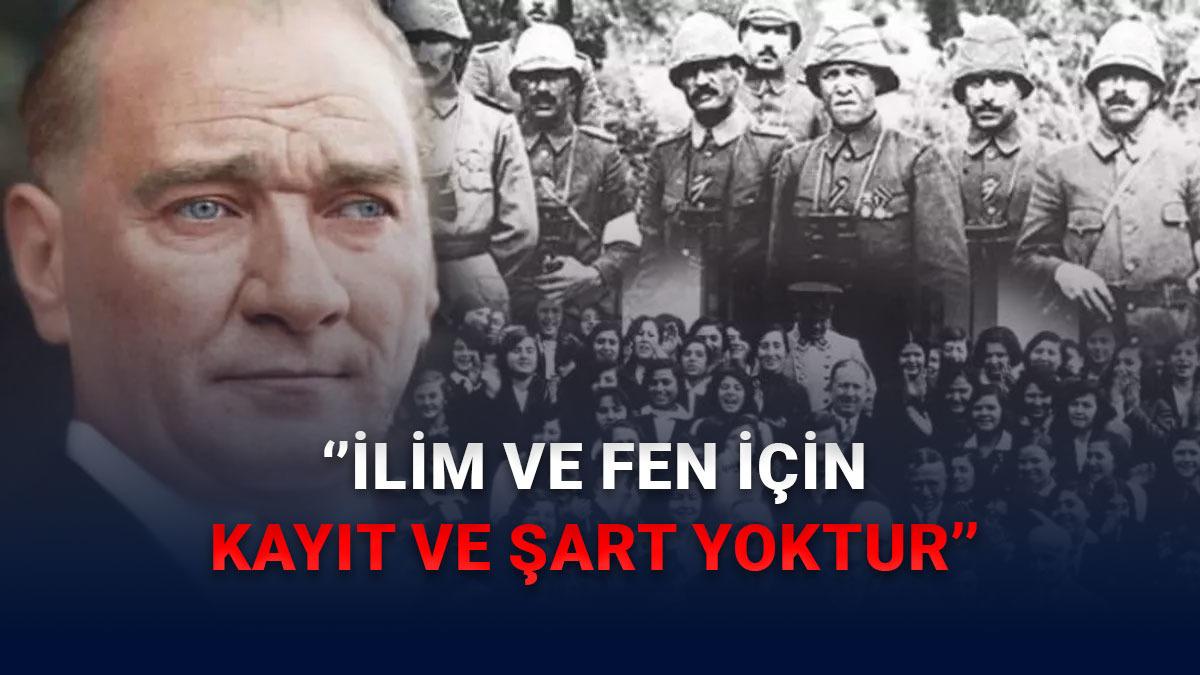 Atatürk’ün Cehalete Karşı Kurduğu ’Eline Asla Silah Almayacak’ İkinci Ordunun Çok Konuşulmayan Hikâyesi