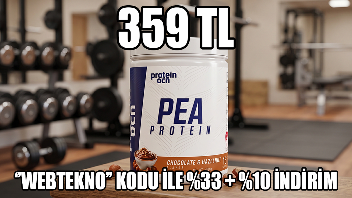 Protein Ocean'da tüm ürünlerde geçerli %10 indirim kodunuz: ''webtekno''