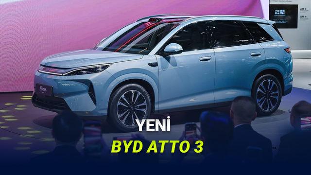 Sadece 9 Dakikada Tam Şarj Olabilen Yeni BYD Atto 3 Tanıtıldı
