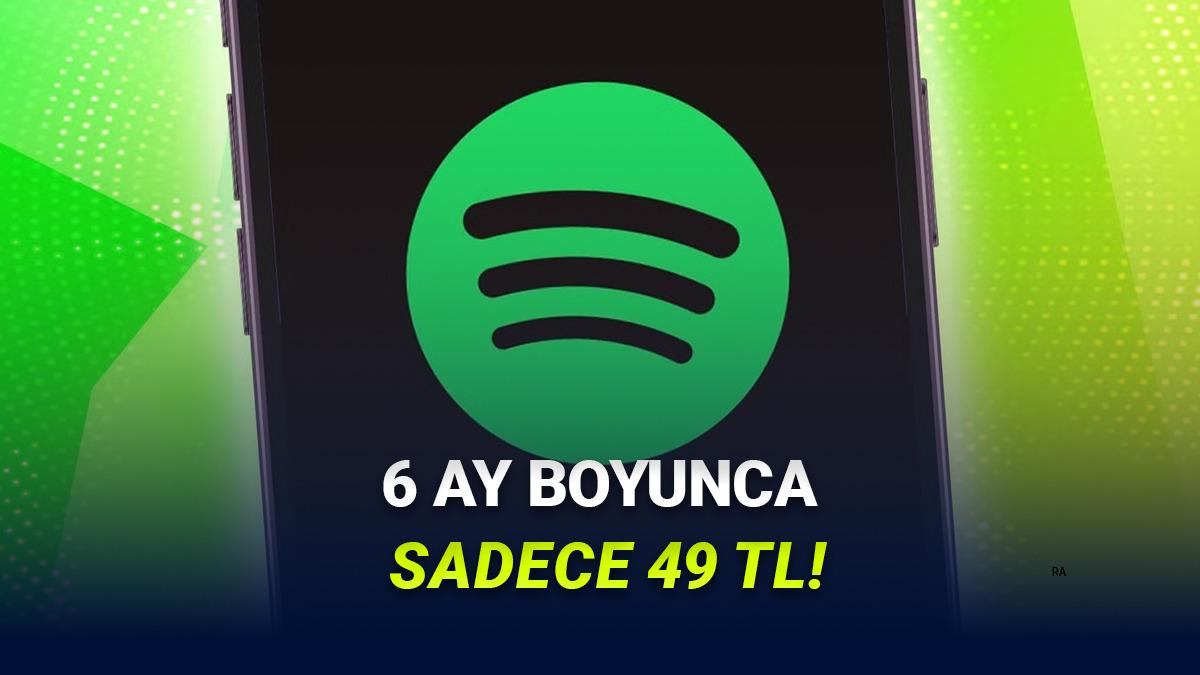 Spotify'dan Türkiye'de Harika Kampanya: 6 Ay Yarı Fiyatına Abone Olabileceksiniz!