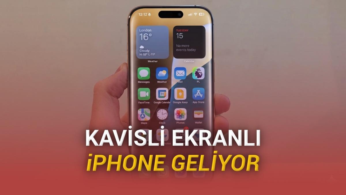 Apple, Kavisli Ekranlı Telefonları Yeniden Moda Yapabilir: İşte 20. Yıl Özel iPhone Hakkında Yeni Bilgiler
