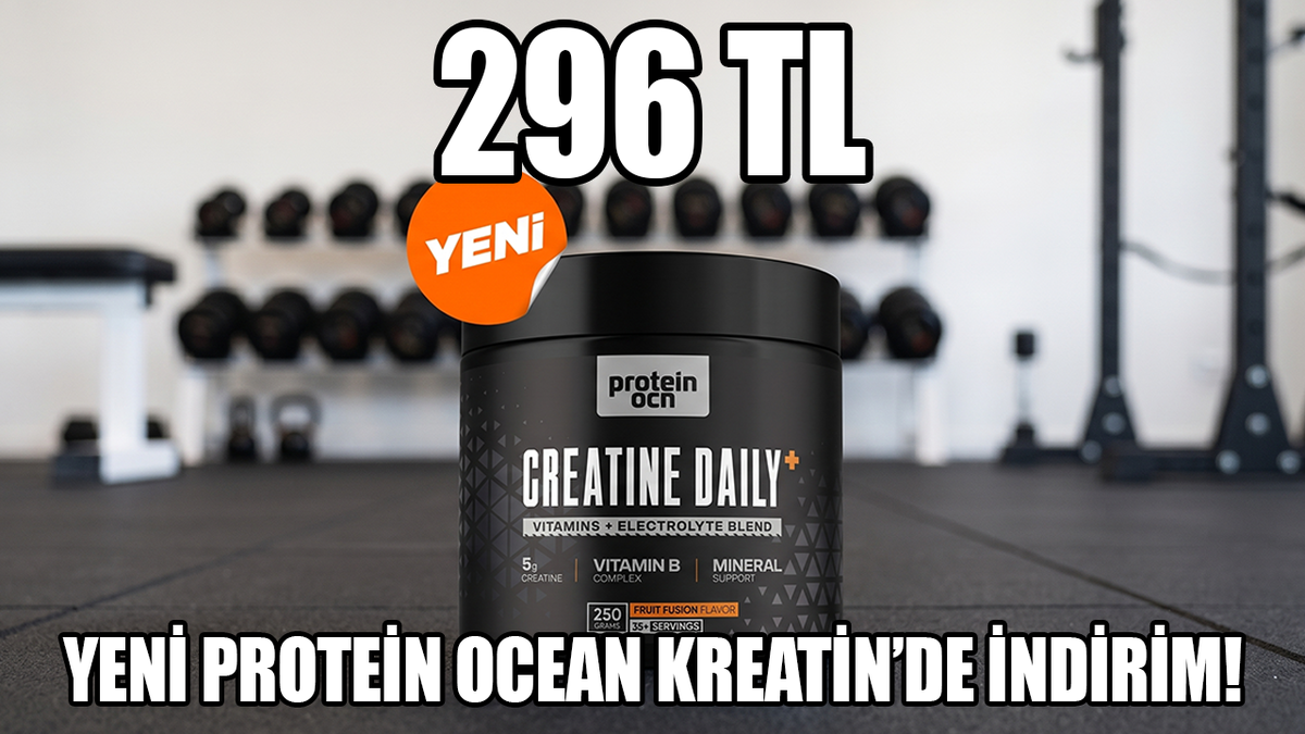 Protein Ocean'da tüm ürünlerde geçerli %10 indirim kodunuz: ''webtekno''